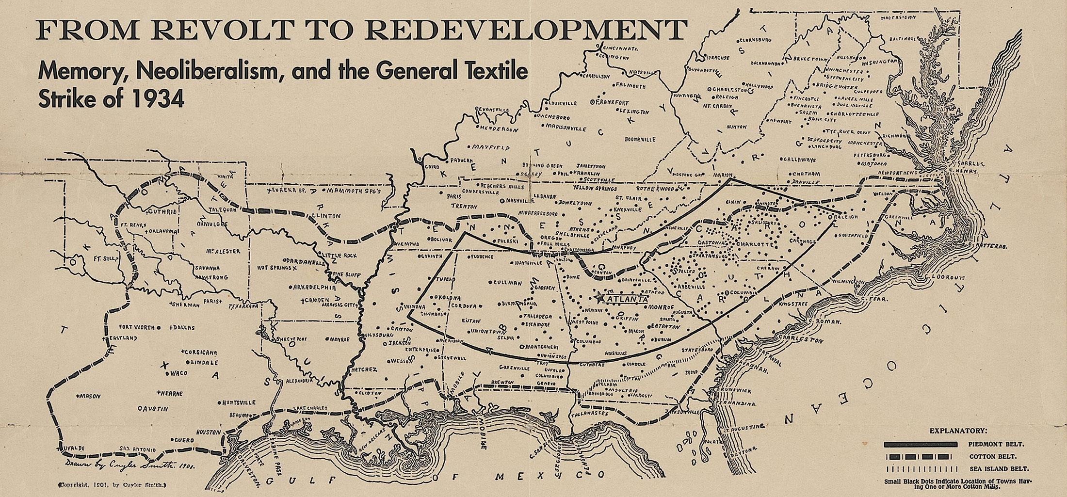 From Revolt to Redevelopment: Memory, Neoliberalism, and the General Textile Strike of 1934
