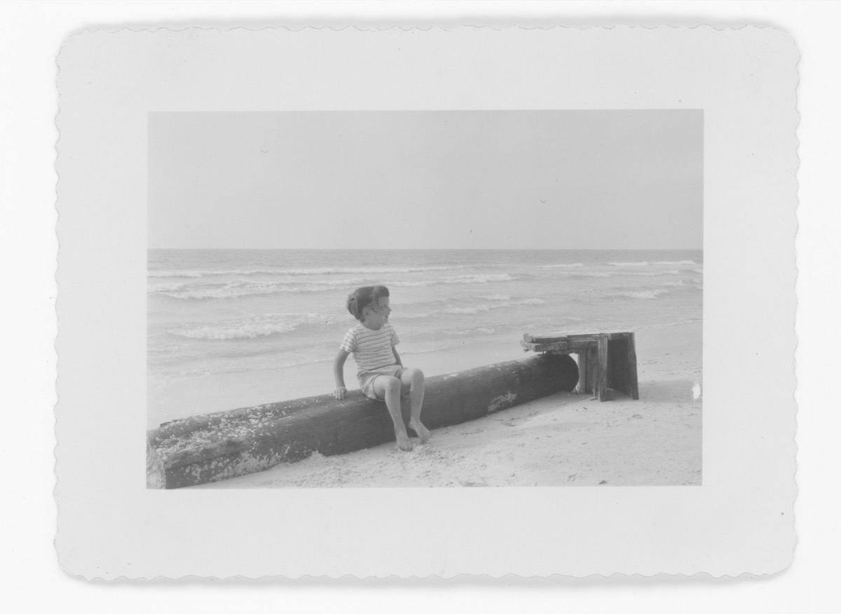 Young Evelyn, photographer unknown, silver gelatin print, undated