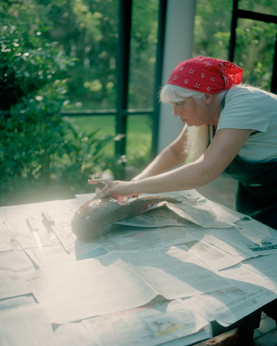 Cleaning Fish (for Nonnie), archival pigment print, 2010